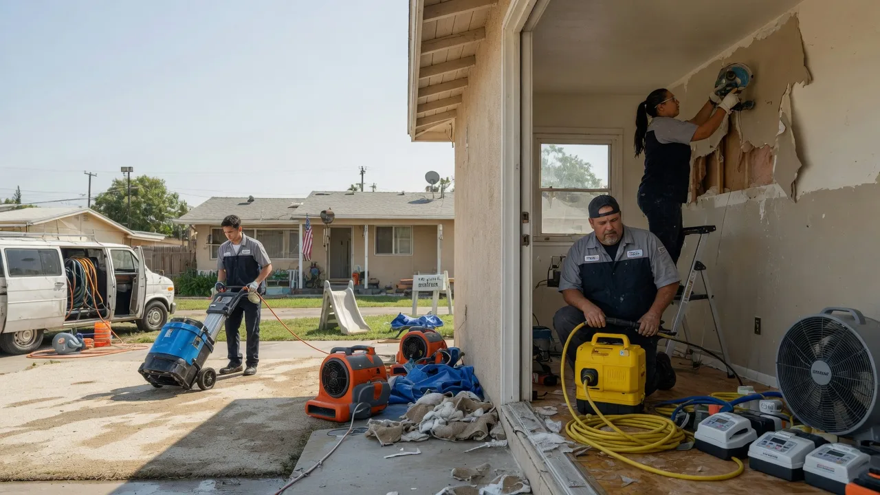 Water Damage Restoration in Gibsland, LA near me